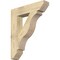 Ekena Millwork Funston Slat Rough Sawn Bracket, Douglas Fir, 6"W x 30"D x 36"H BKT06X30X36FST06RDF - alternate 1